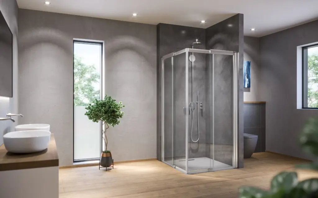 Nis/hoek links 700 mm — EasyFit by FlexoTec