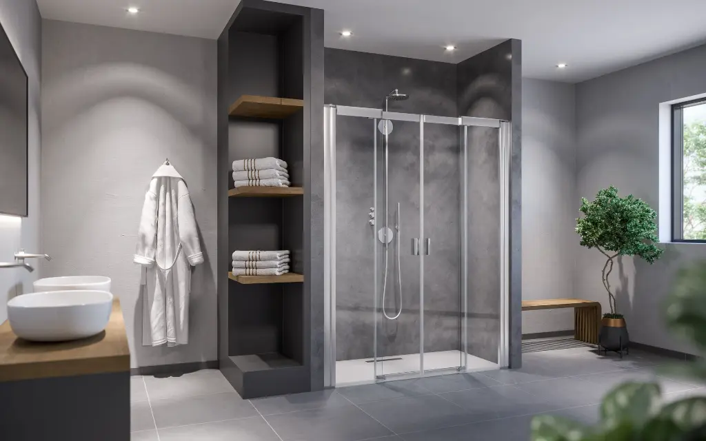 Nis/hoek links 1100 mm — EasyFit by FlexoTec