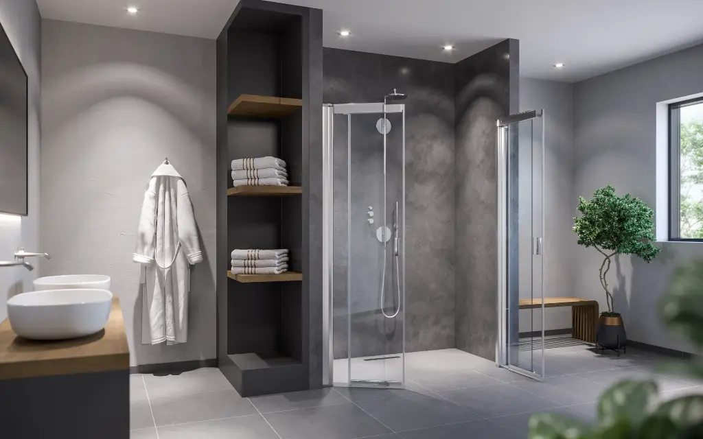 Nis/hoek links 1400 mm — EasyFit by FlexoTec