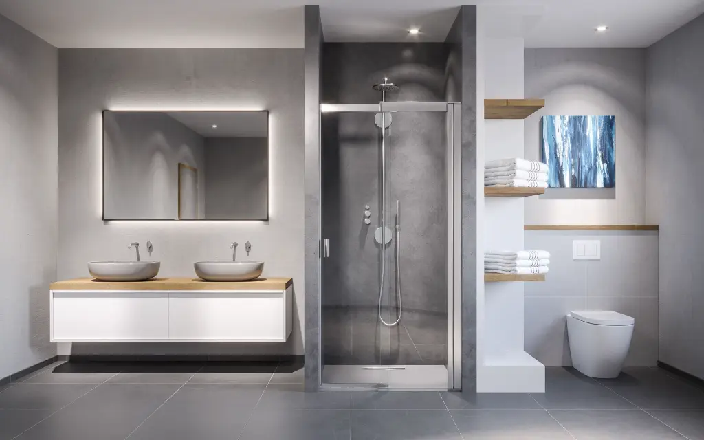 Nis/hoek links 800 mm — EasyFit by FlexoTec