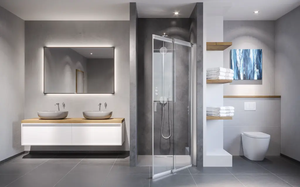 Nis/hoek rechts 700 mm — EasyFit by FlexoTec