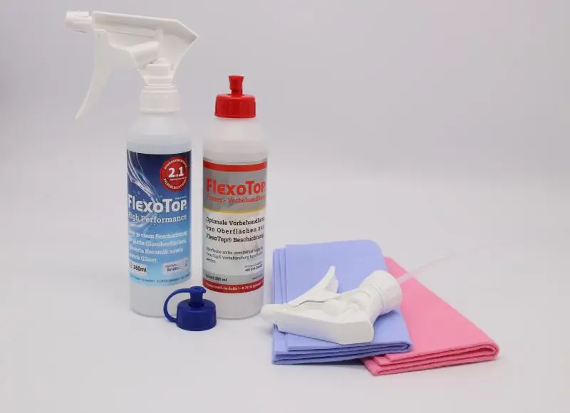 FlexoTop startpakket glascoating voor circa 30 vierkante meter