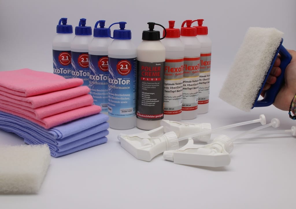 FlexoTop GlasPlus HighPerformance startpakket glascoating